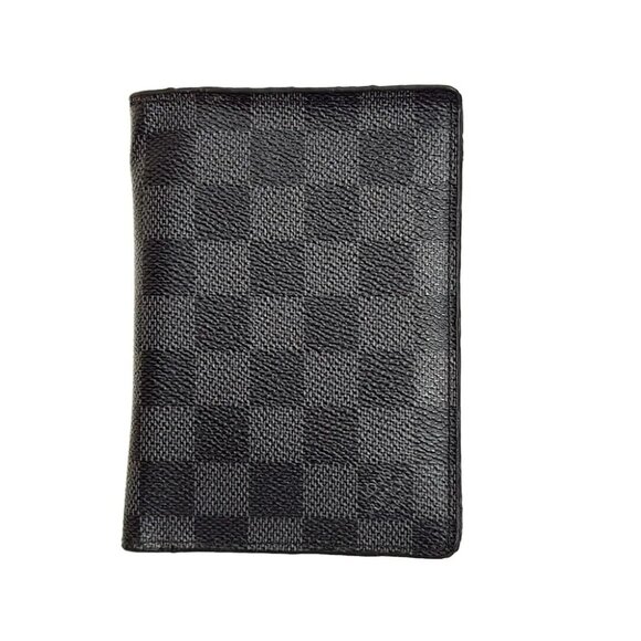 Auth LOUIS VUITTON Regular Porte Foyle N61226 Damier Graphite - CT0176 - Picture 2 of 5